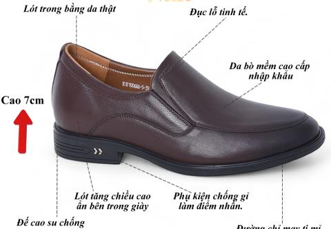 Giày Nam Tăng Chiều Cao 5-10cm – Giải Pháp Tự Tin, Lịch Lãm Cho Phái Mạnh | Toldo