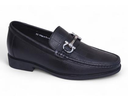 Giày cao nam 7cm da thật đế khâu