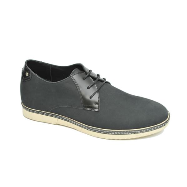 Giày da bò nubuck cao 6cm