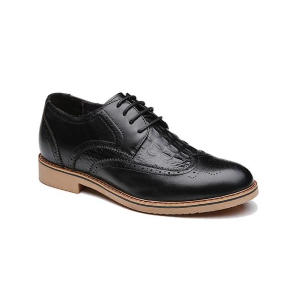 Giày da cao cấp cao 7cm