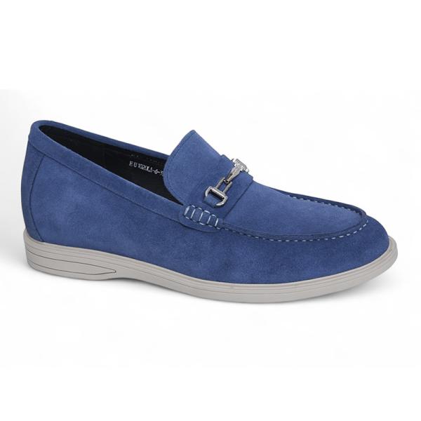 Giày cao nam 6cm màu xanh navy