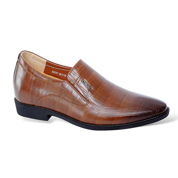Giày cao 8cm nam da thật