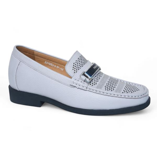 Giày cao 7cm đục lỗ thoáng khí da thật
