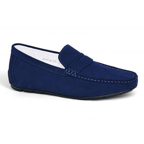 Giày mọi cao 6cm màu xanh siêu nhẹ