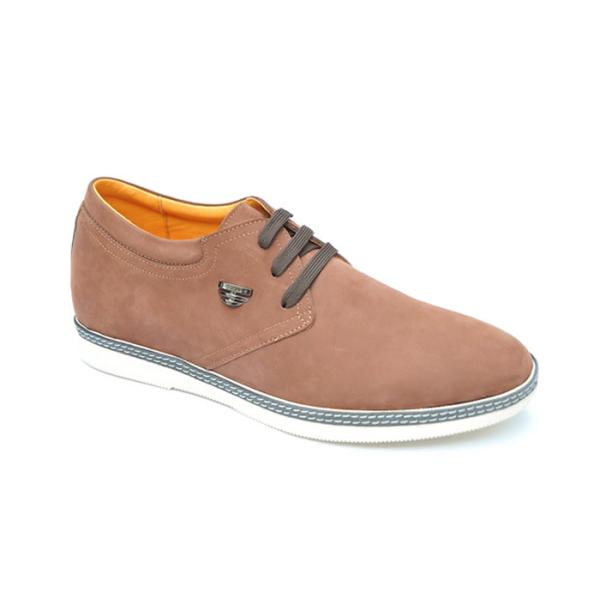 Giày cao 6cm da bò nubuck