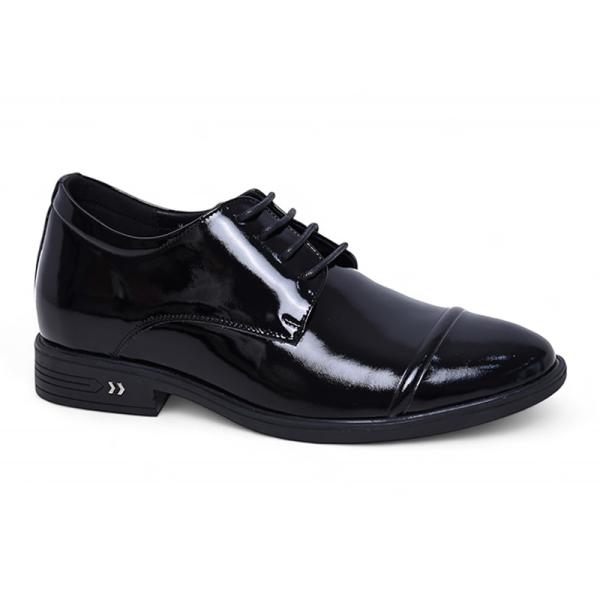 Giày cao 7cm đen bóng cao cấp