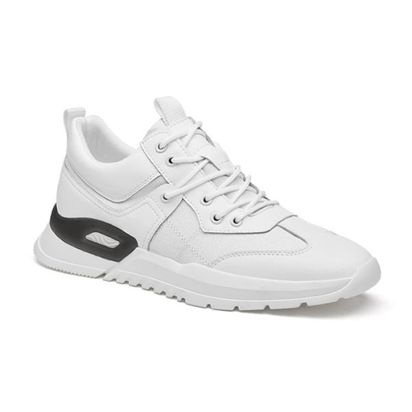 Giày tăng chiều cao 6cm màu trắng