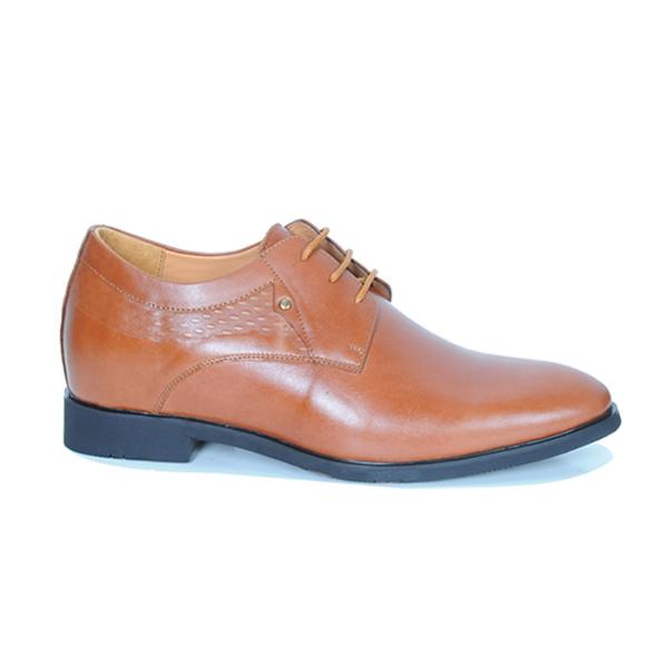Giày nam cao 7cm mầu nâu vàng