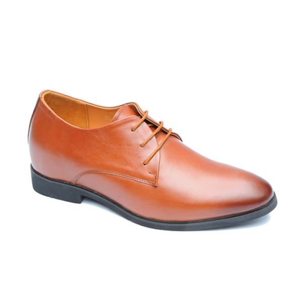 Giày da mềm cao 6cm