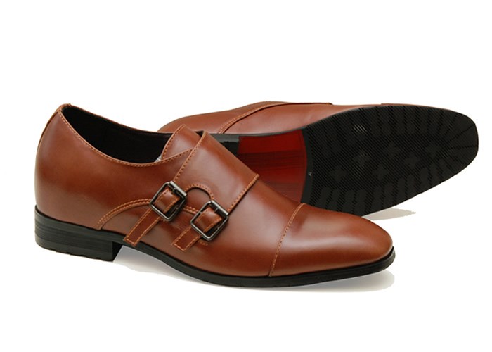 Giày monk strap  nam cao 6cm