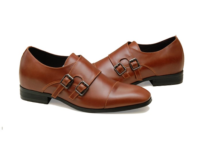 Giày monk strap  nam cao 6cm