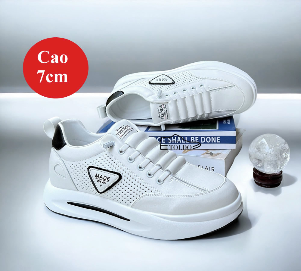 Giày tăng 7cm chiều cao thoáng khí